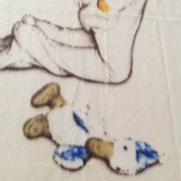 Norman Rockwell Boy's Town Fleece Blanket Lord’s Prayer 🙏 - Picture 5 of 10